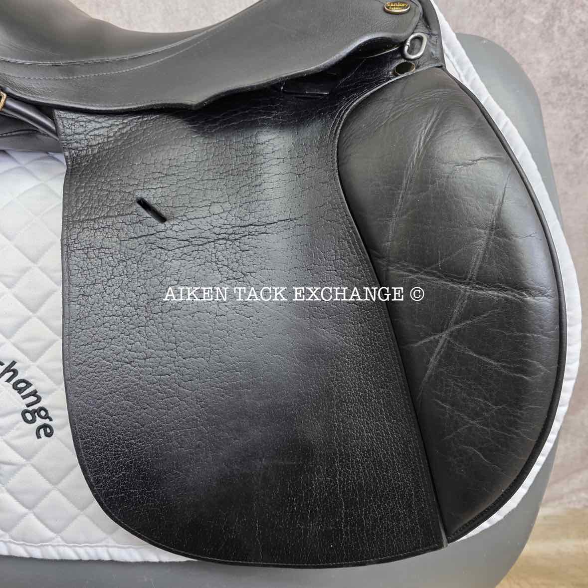 Sankey Balmoral Endurance All Purpose Saddle, 17.5" Seat, Medium Wide Tree, Wool Flocked Panels