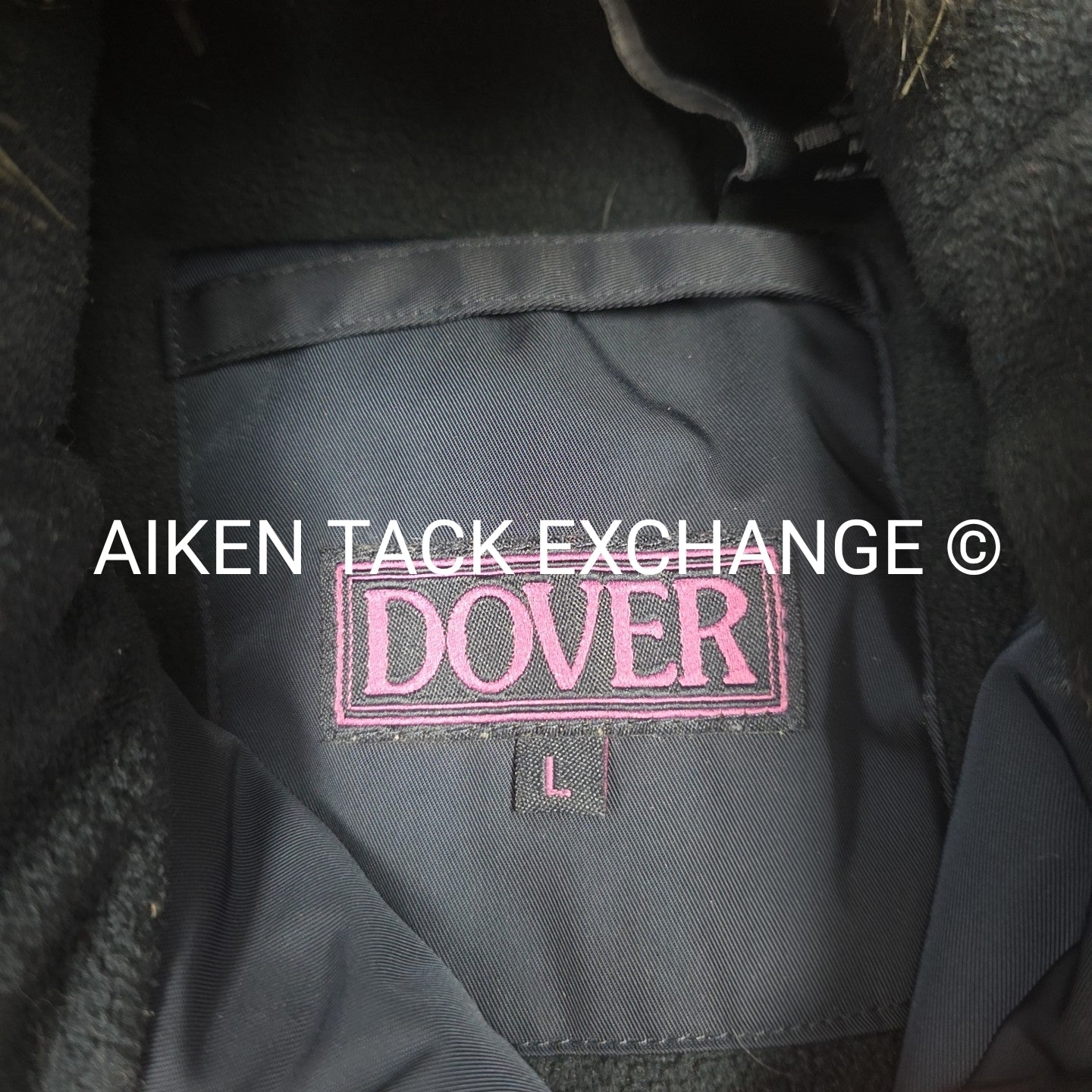 Dover Saddlery Fleece Lined Heavy Winter Jacket, Size Large