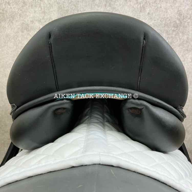 **SOLD** 2015 Voltaire Adelaide Monoflap Dressage Saddle, 17" Seat, 2A Flap, Medium Wide Tree, XFIN Panels, Full Buffalo Leather