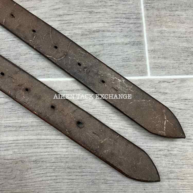 English Stirrup Leathers, Brown, 58"