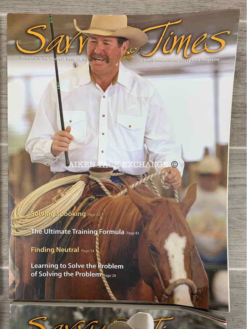 Parelli Savvy Times Magazines: February, May, August, & November 2009