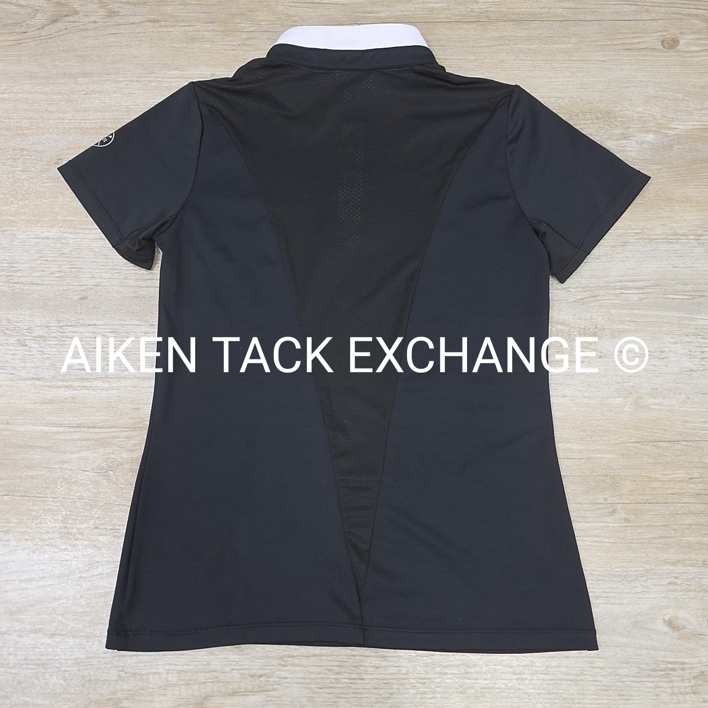 Free Ride Equestrian Devon Short Sleeve Show Shirt, Size Large