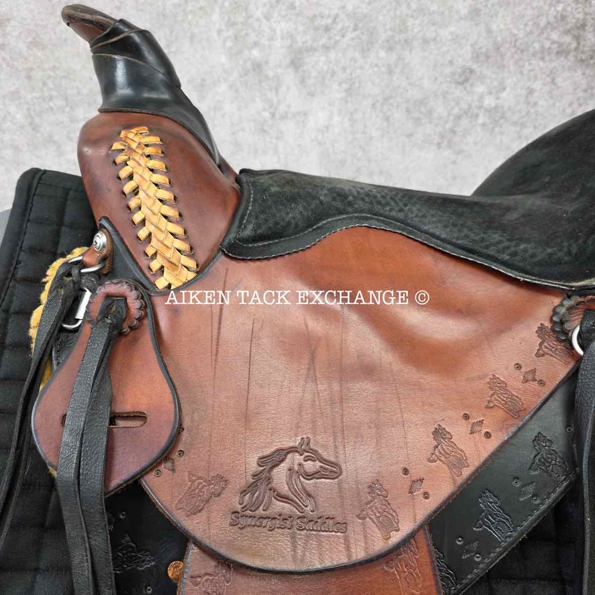 2016 Synergist Lightweight Trail Western Saddle, 15" Seat, Extra Wide Tree