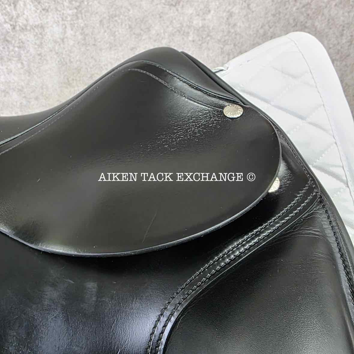 2014 Amerigo Vega Dressage Saddle, 17" Seat, Medium Wide, Wool Flocked Panels