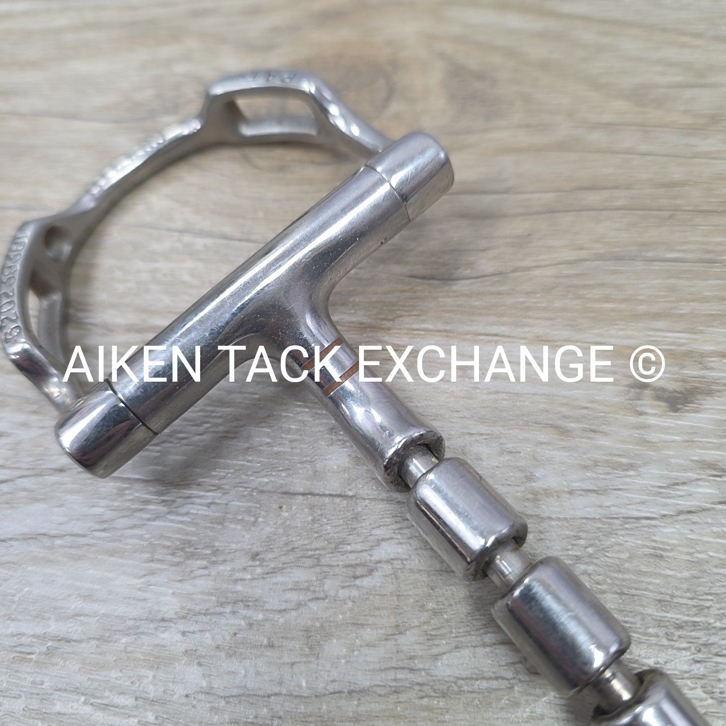 Myler English Dee with Hooks Mullen Triple Barrel Pony Bit MB 32-3 4.5"