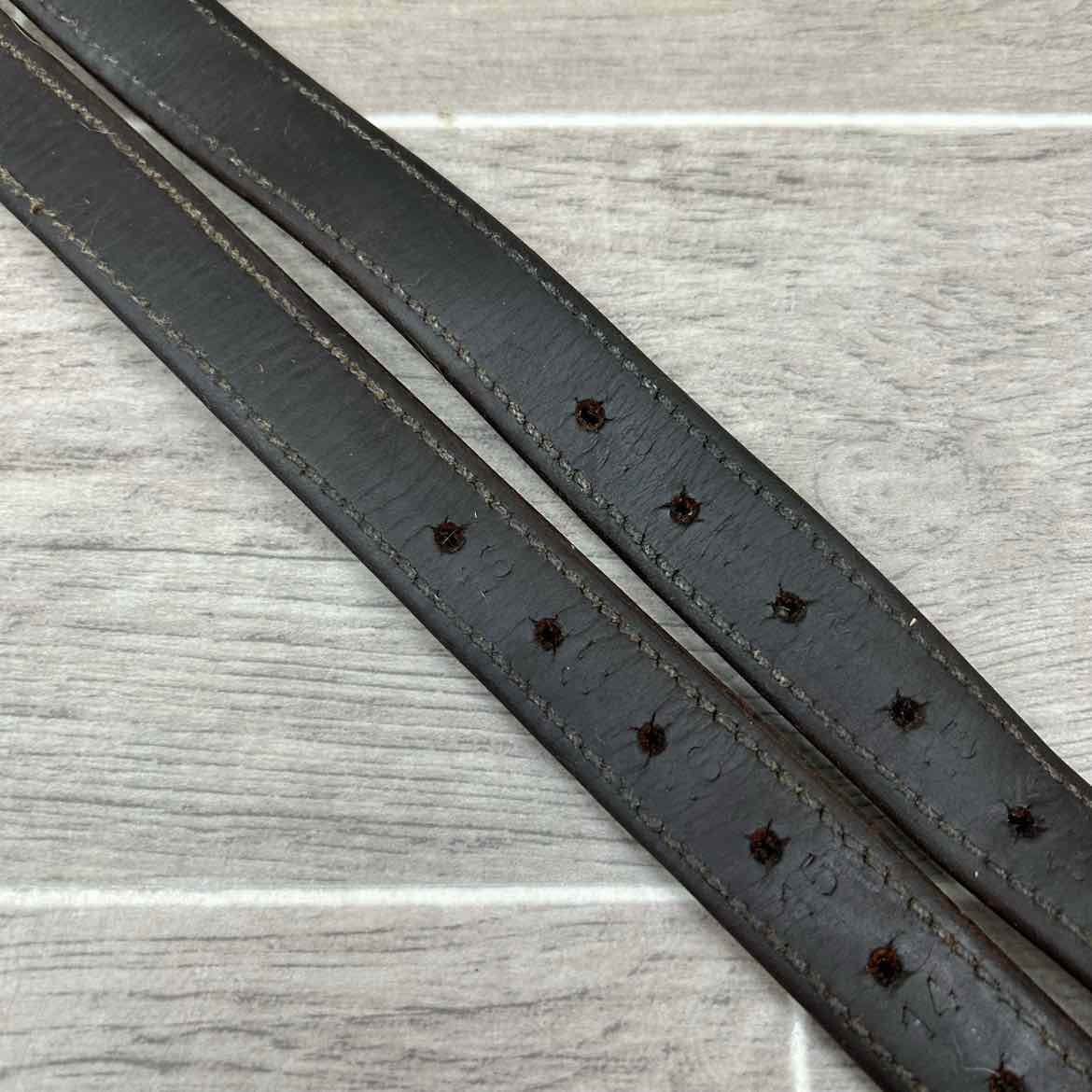 Antares Stirrup Leathers, Brown, 58"