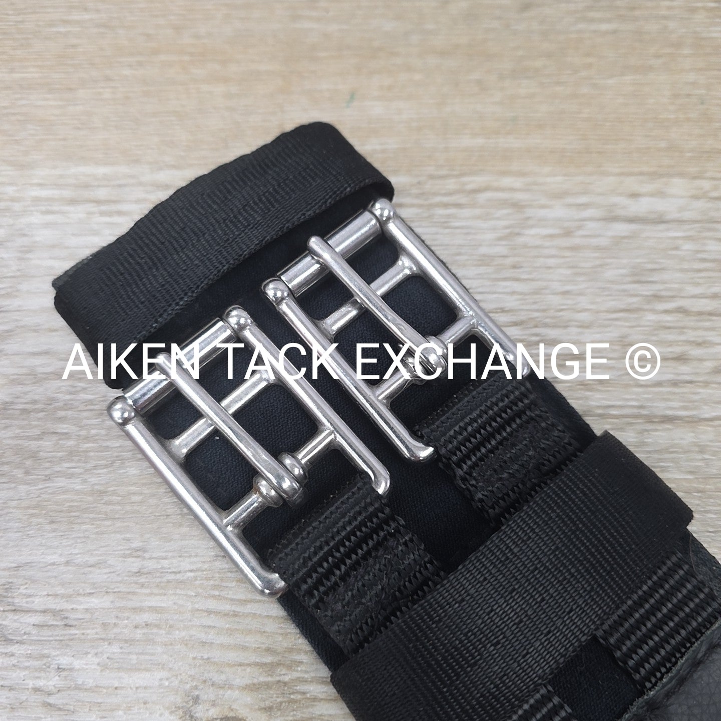 Flexi-Girth Dressage / Treeless Girth, Black, 22"