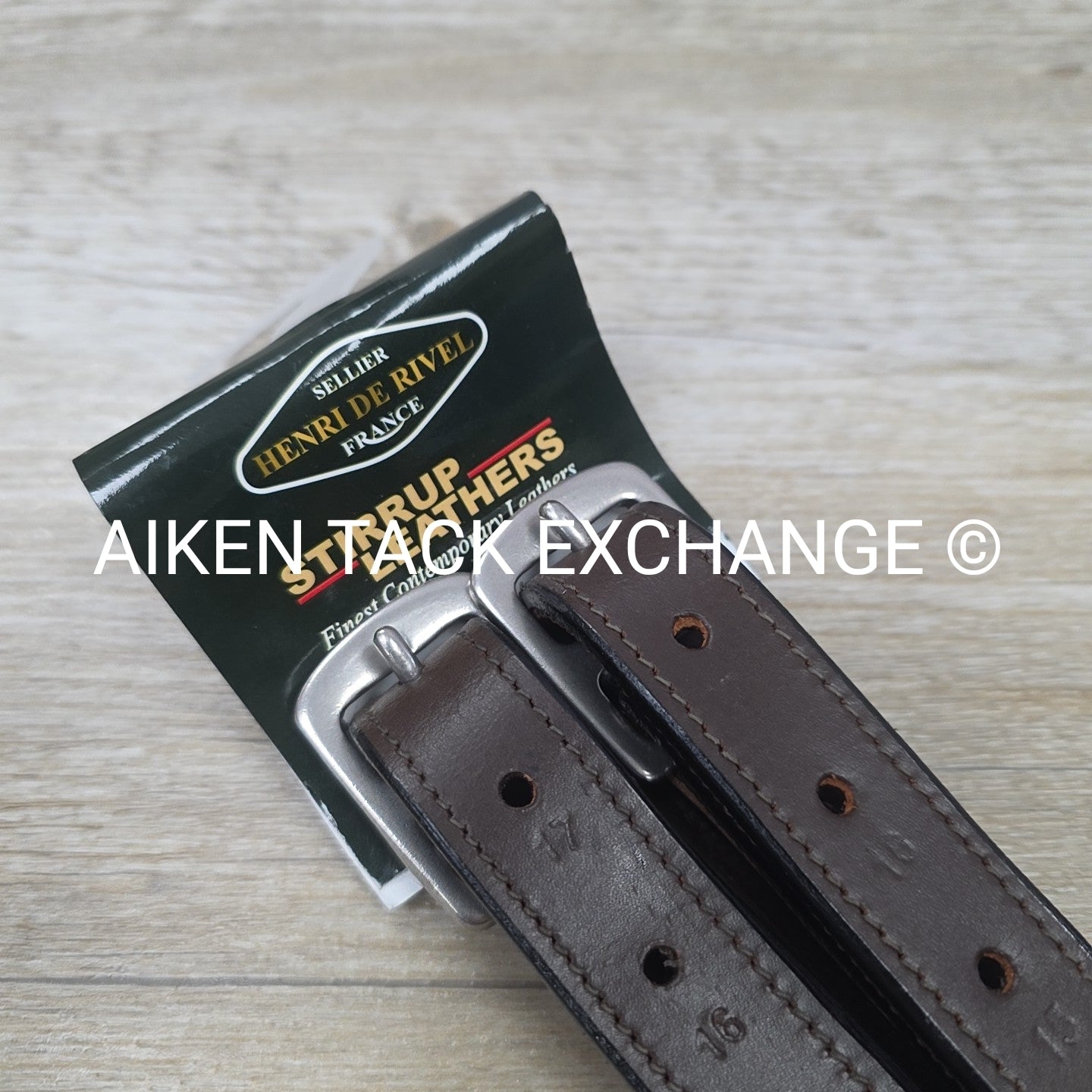 HDR Nylon Lined Stirrup Leathers, Havana, 60"