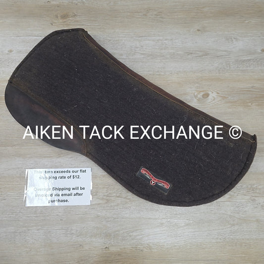 Circle Y Contour Felt Western Saddle Pad