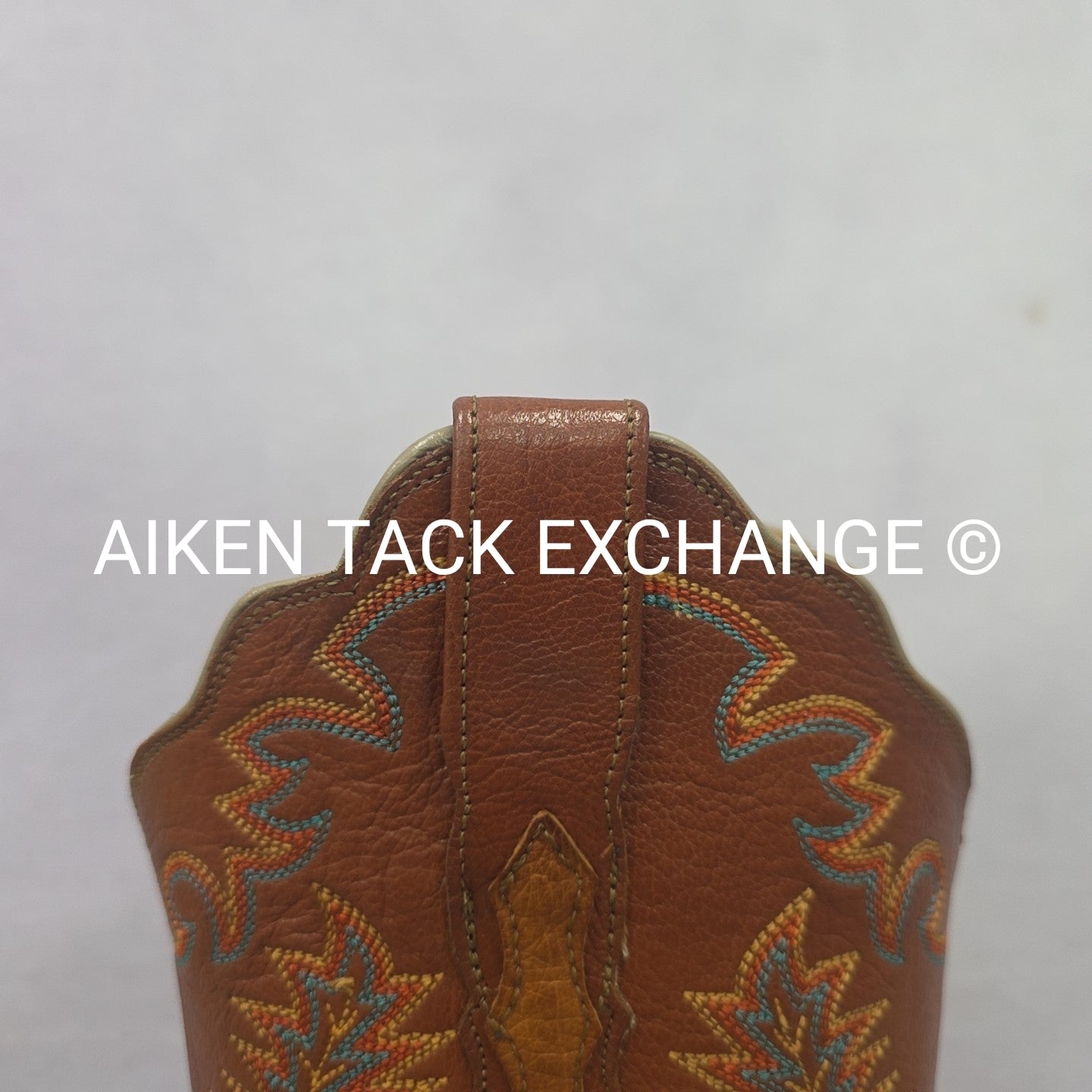 Lucchese 2000 Ostrich Boots, Size 6.5