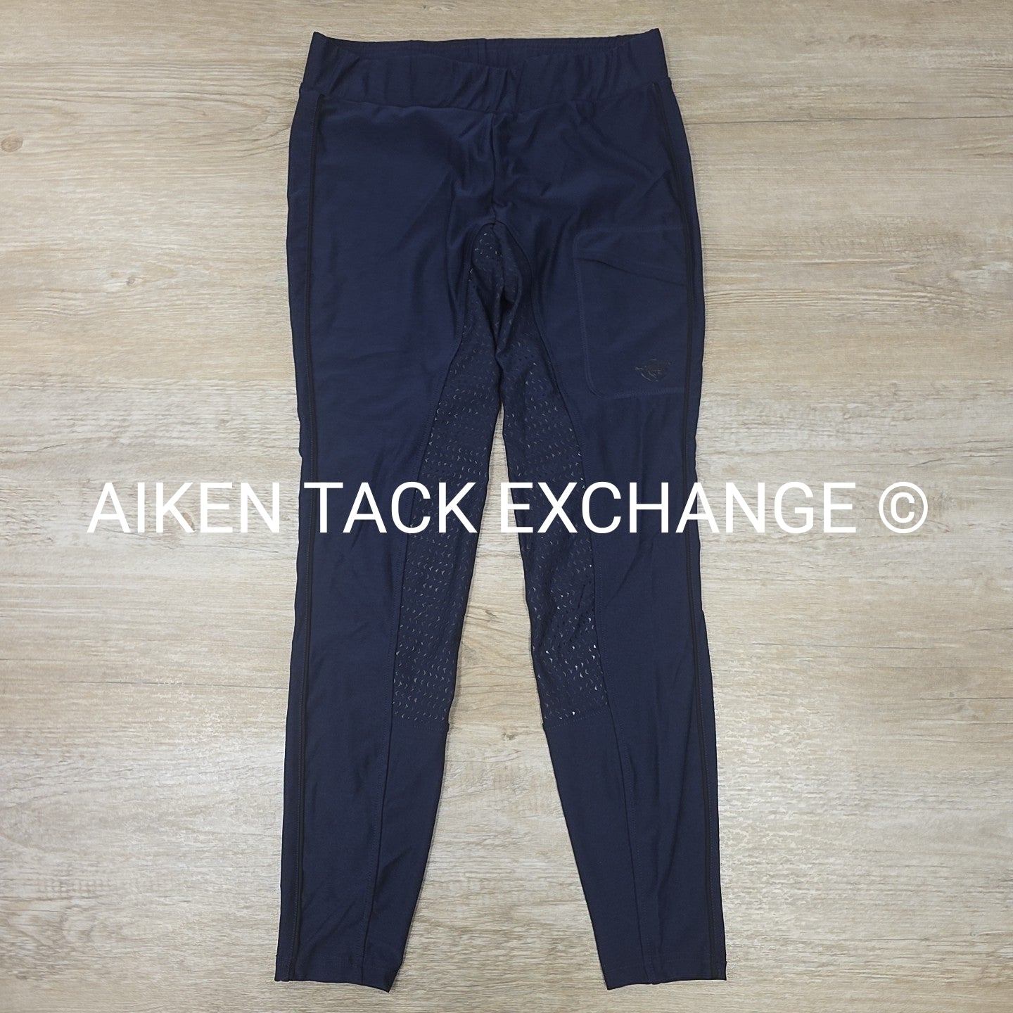 SmartPak Piper Silicone Grip Full Seat Tights, Medium