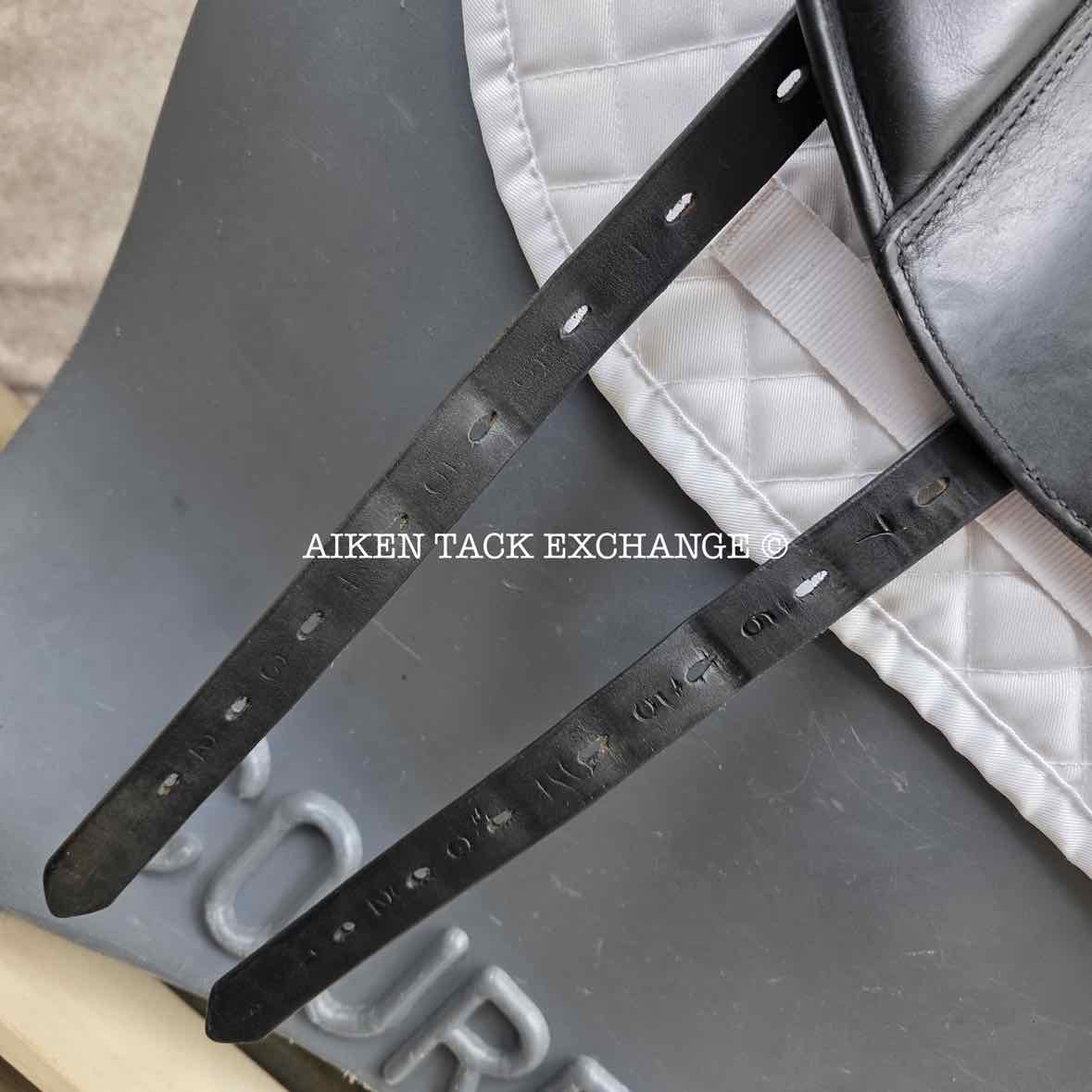 2000 Prestige Dressage 2000 Saddle, 18" Seat, 34 Tree - M/MW, Wool Flocked Panels