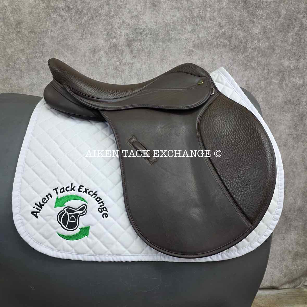Dover Synthetic ProRide All Purpose Saddle, 17" Seat, Medium Tree, Wool Flocked Panels
