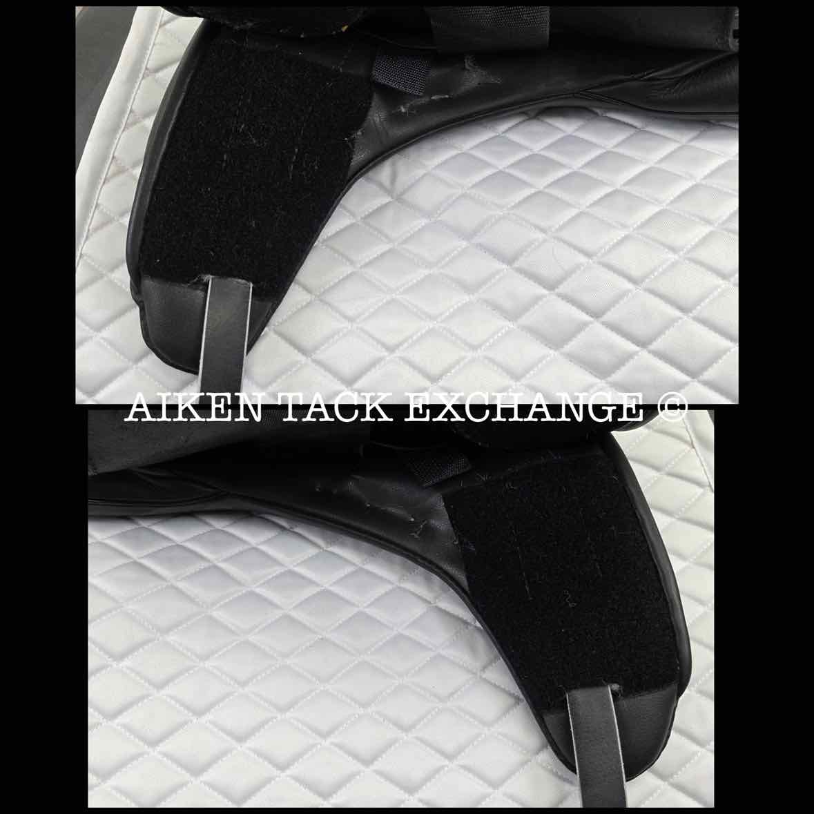 **SOLD** 2023 Passier Evo-D Monoflap Dressage Saddle, 17.5" Seat, Medium Wide Tree, Wool Flocked Panels