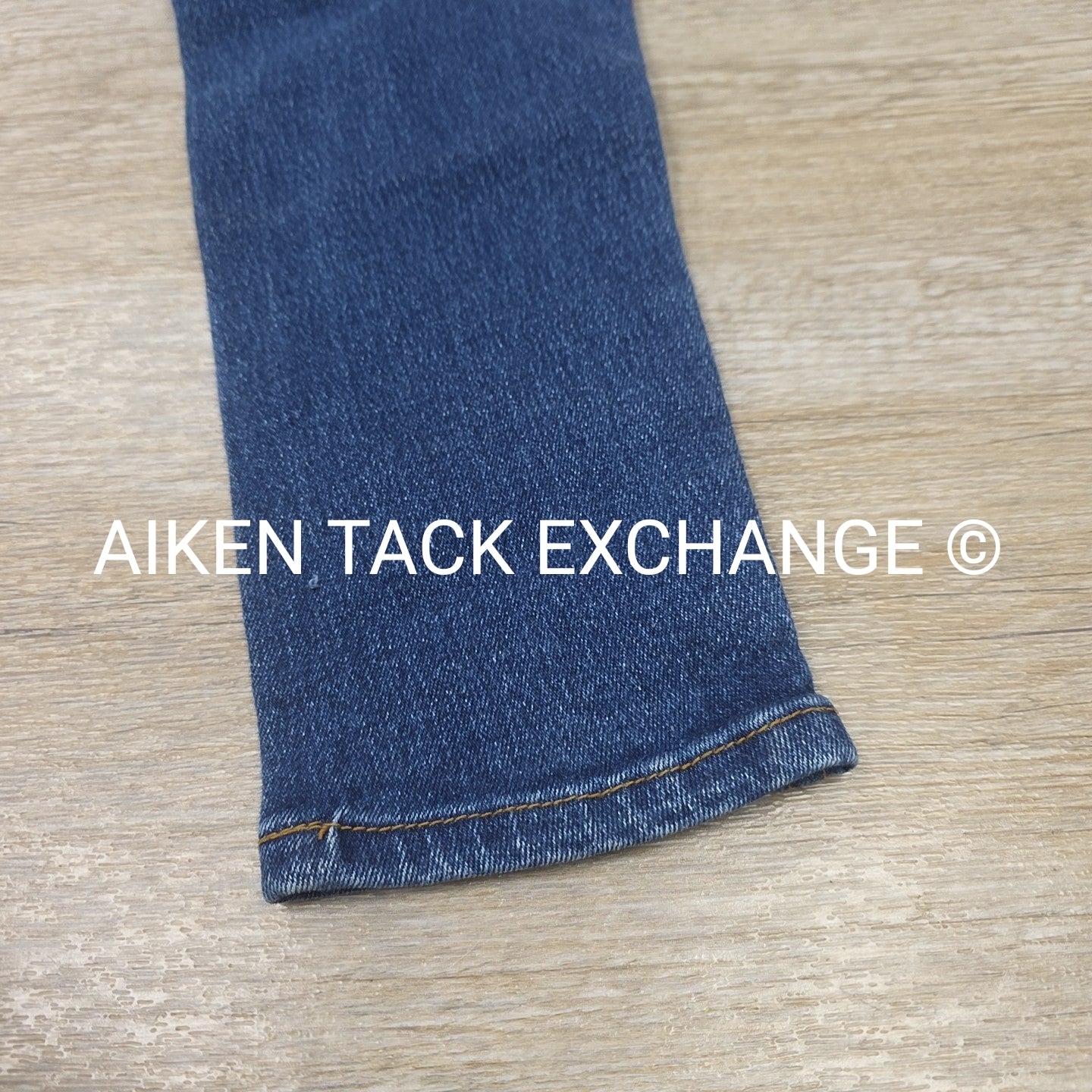 Steeds Riding Wear Knee Patch Denim Breeches, Women's 34
