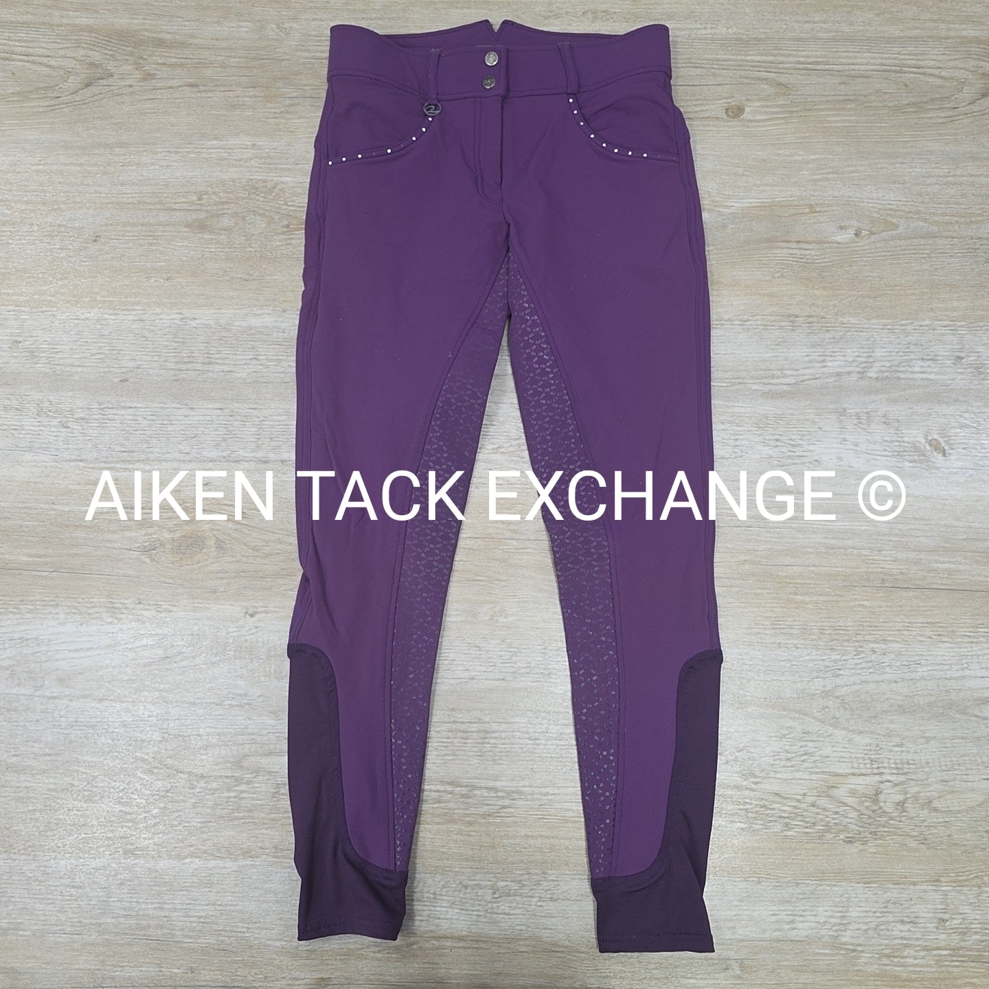 QHP Elena Silicone Grip Full Seat Breeches, Women's 40 (Medium)