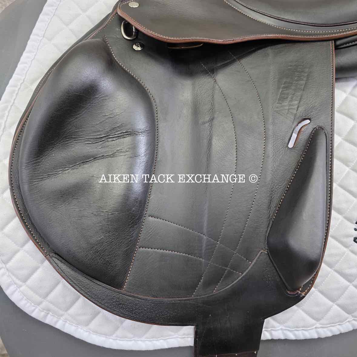2023 Arion Atlas Cross Country Monoflap Jump Saddle, 17.5" Seat - 2C Flap, Medium Tree, Foam Panels, Buffalo Leather