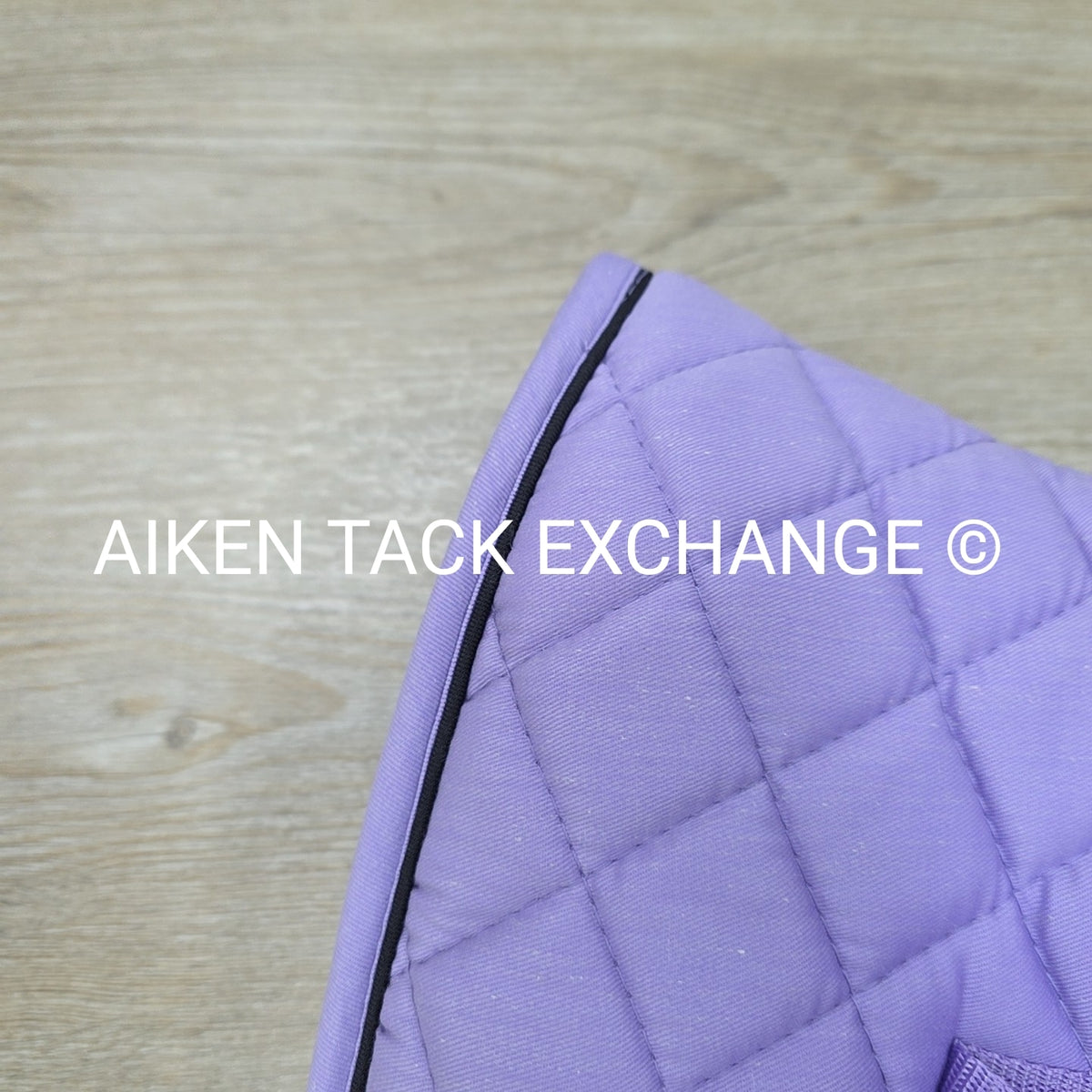 PRI Continental Double Back Cotton Quilted Dressage Pad w/ Fleece Lining