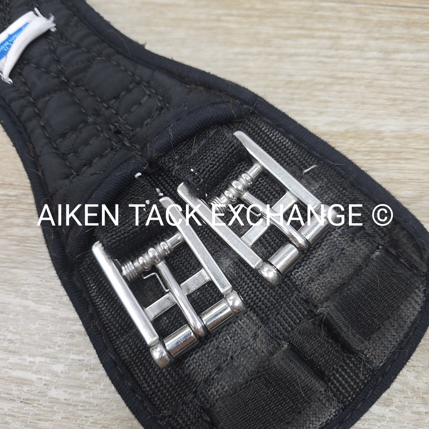 Mattes Contour Dressage Girth, No Sheepskin Cover, Black, 22"