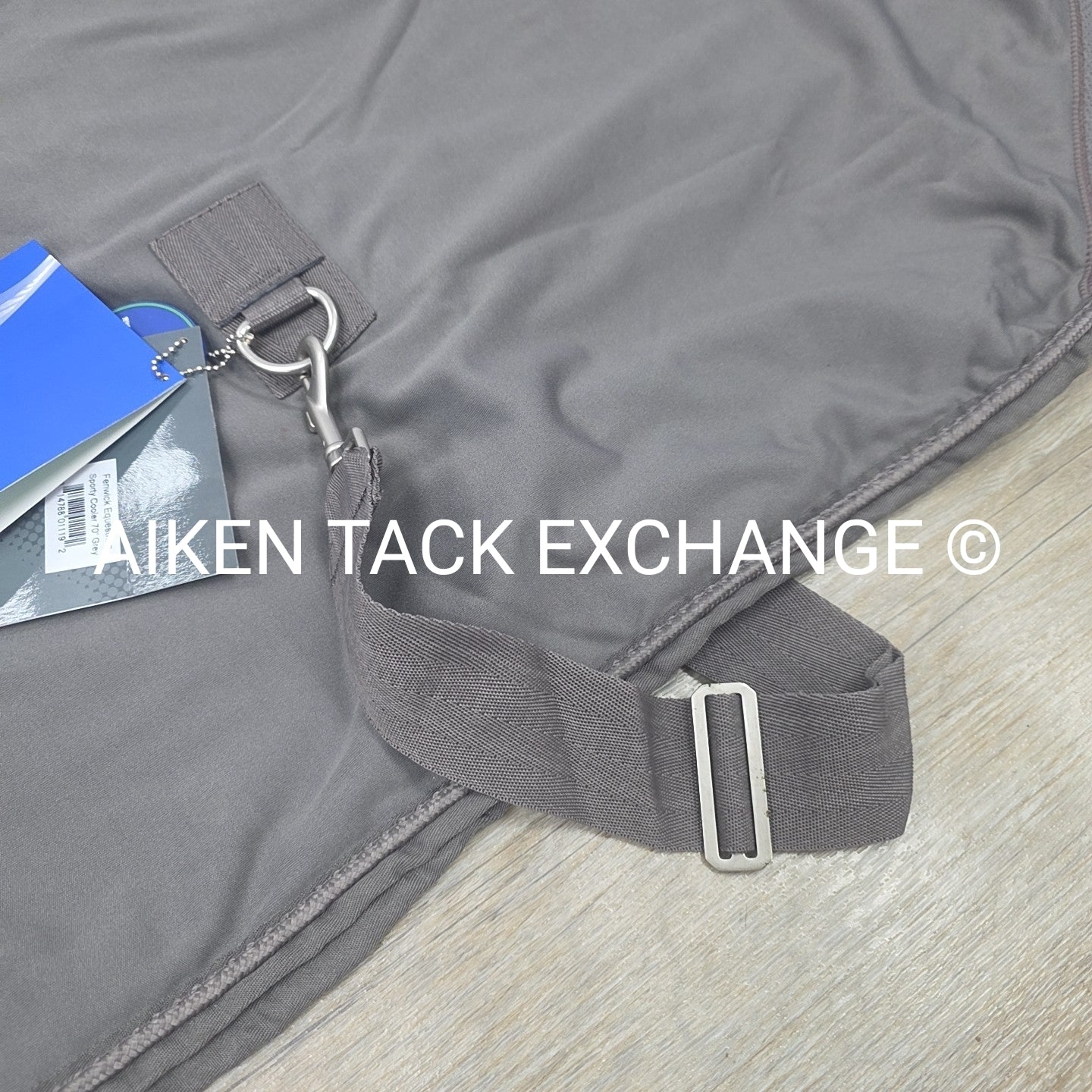 Fenwick Equestrian Sporty Dress Sheet Cooler, Grey, 70"