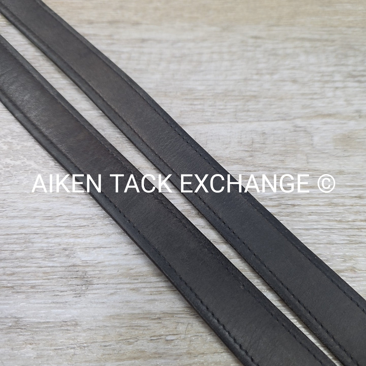 Nylon Lined Stirrup Leathers, Black, 60"