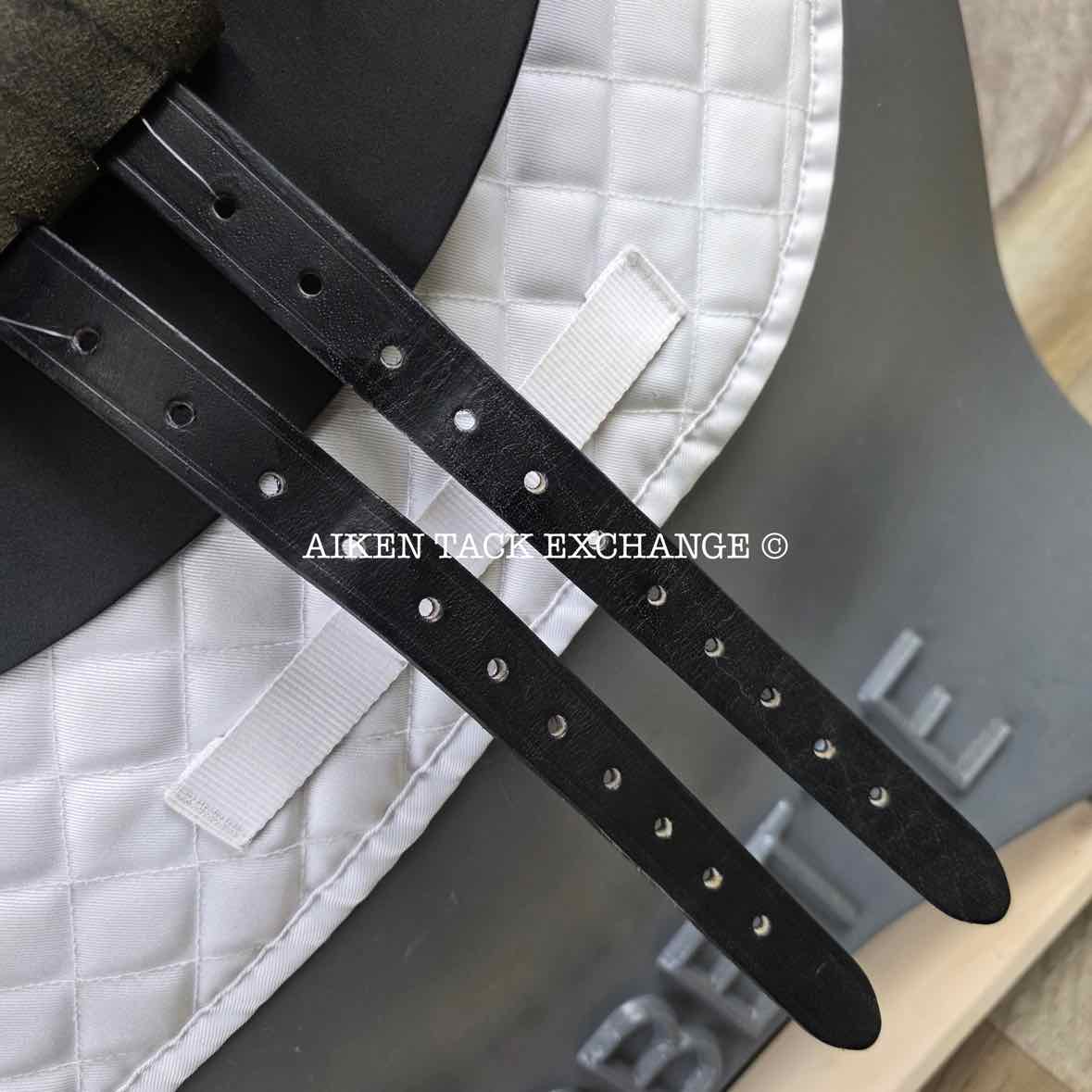 **SOLD** Smith-Worthington Stellar Pulsar Dressage Saddle, 18.5" Seat, Medium Tree, Wool Flocked Panels