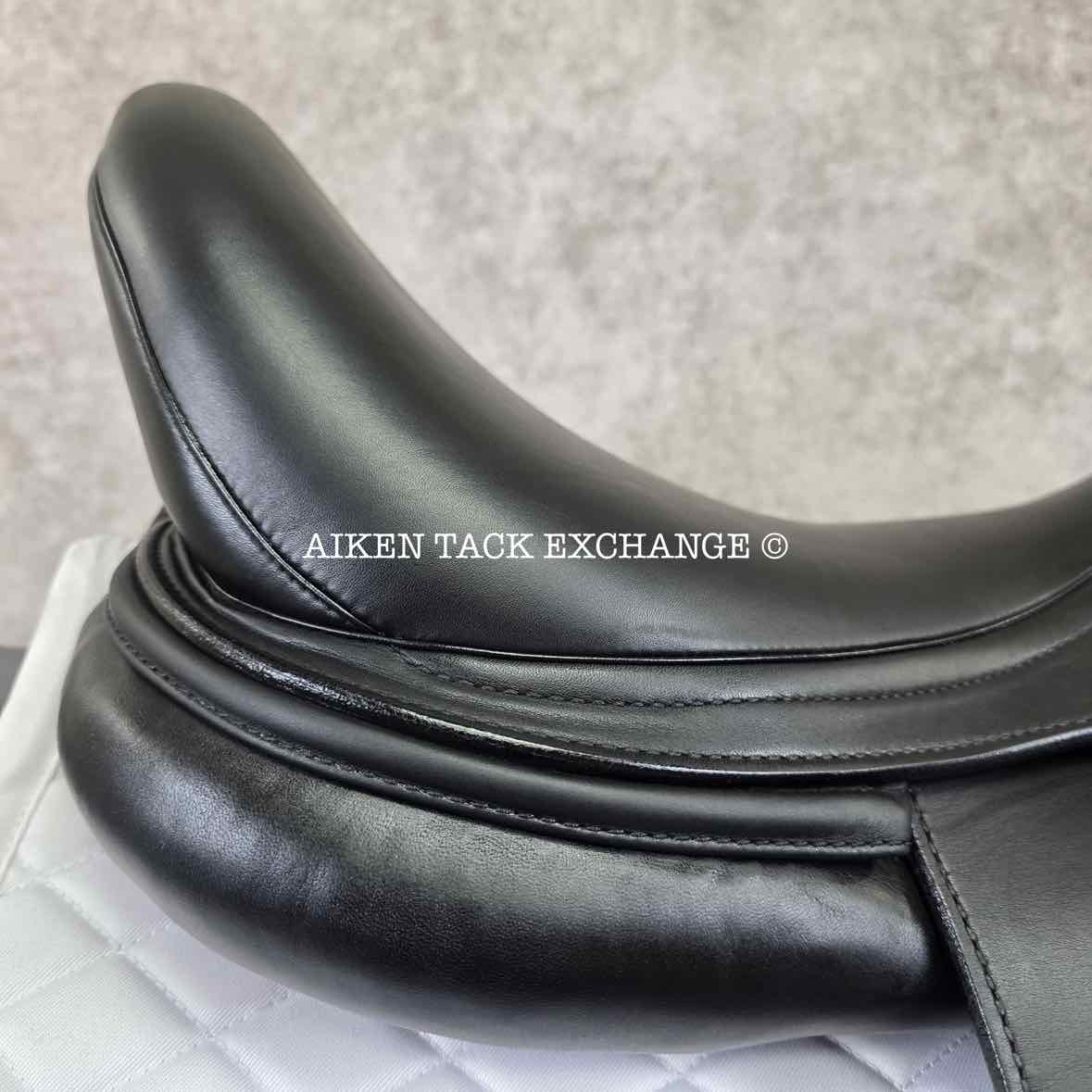 2017 Prestige X-D2 K Zero Monoflap Dressage Saddle, 18" Seat - Short Flap, Medium Tree, Wool Flocked Panels