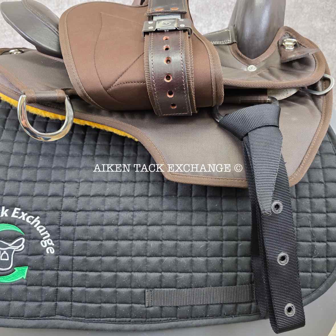 **SOLD** Tennessee Saddlery Hornless Gaited Western Saddle, 16" Seat, Wide Tree - Full QH Bars