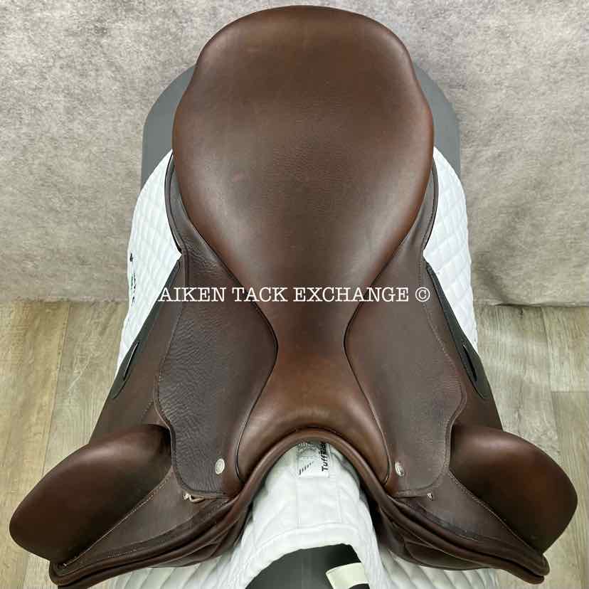 2020 Custom Saddlery Wolfgang Solo MKII Monoflap Dressage Saddle, 18" Seat, Adjustable Tree, Wool Flocked Panels