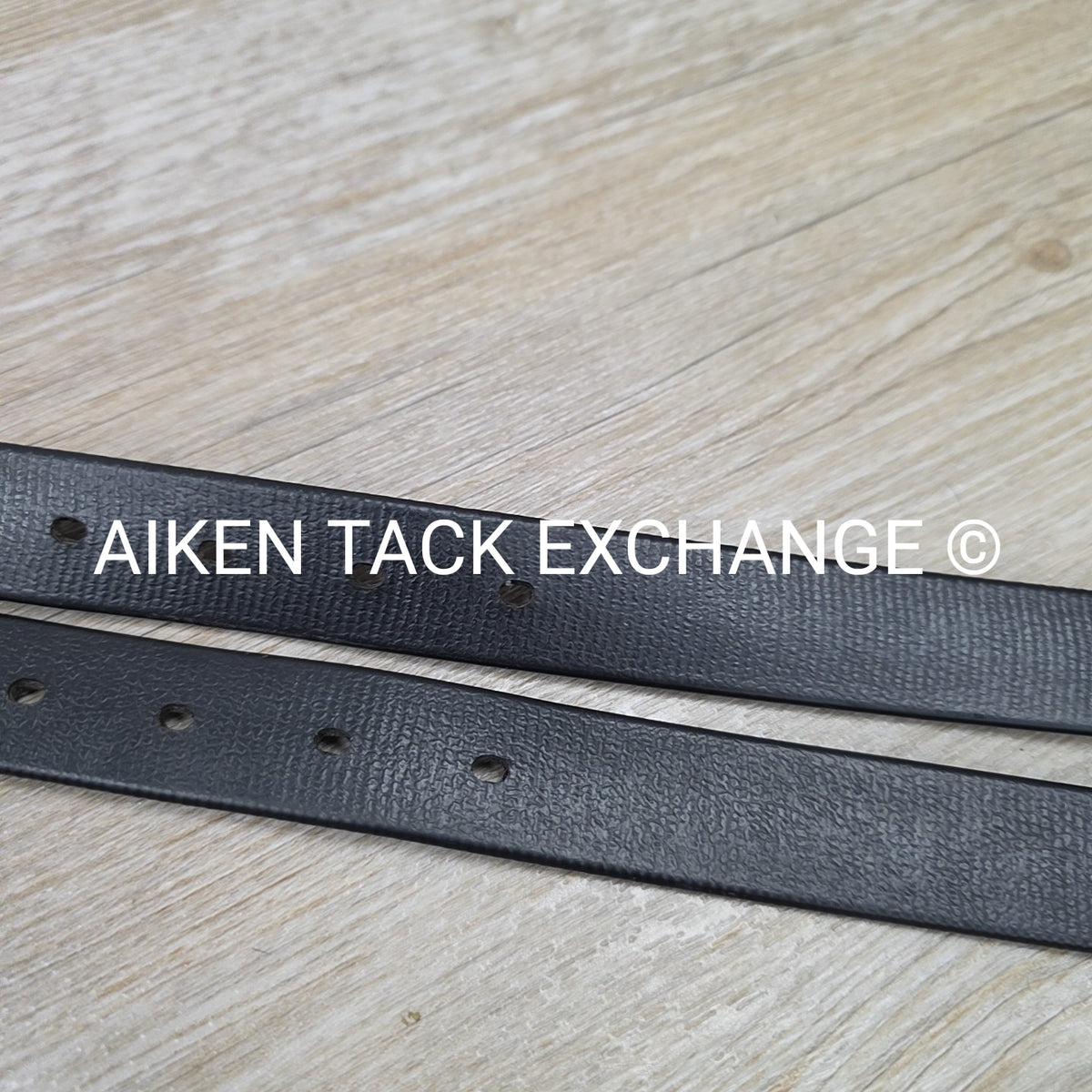 Wintec Slimline Stirrup Leathers, Black, 48"