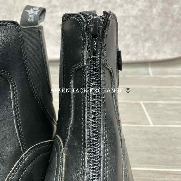 Saxon Syntovia Zip Paddock Boots, Size 11