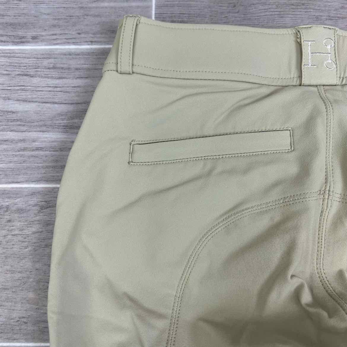 SmartPak Hadley Silicone Grip Knee Patch Breeches, Size 26 L
