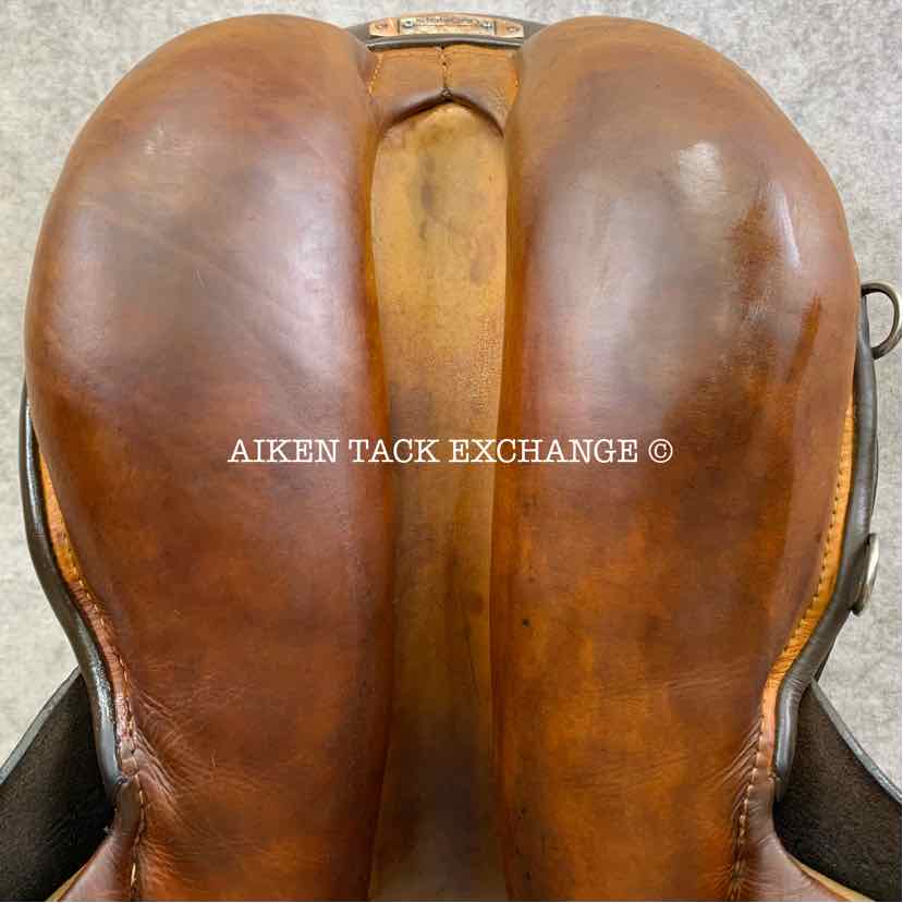 **SOLD** Stubben Siegfried Extra All Purpose Jump Saddle, 19" Seat, 31 cm Tree - Medium Wide/Wide, Wool Flocked Panels