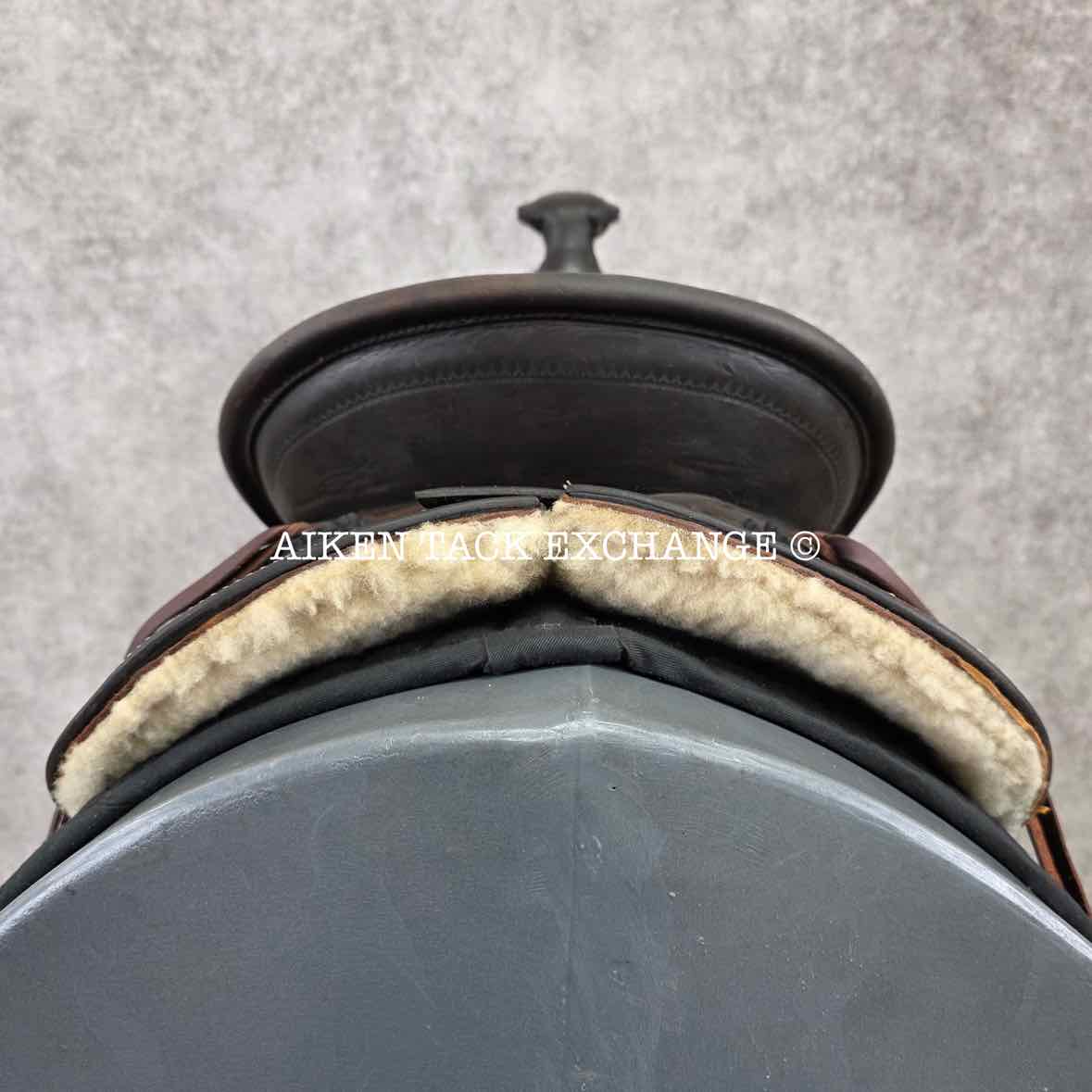 JC Higgins Western Saddle, 14.5" Seat, Regular Tree - Semi QH Bars