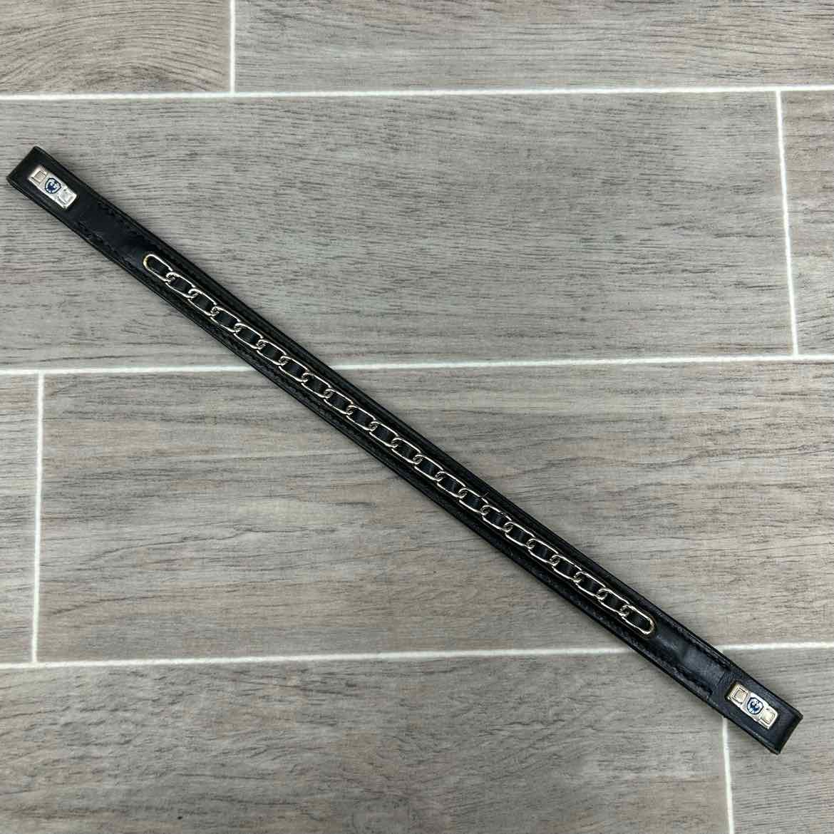 Stubben Chain Browband, Black, 16"