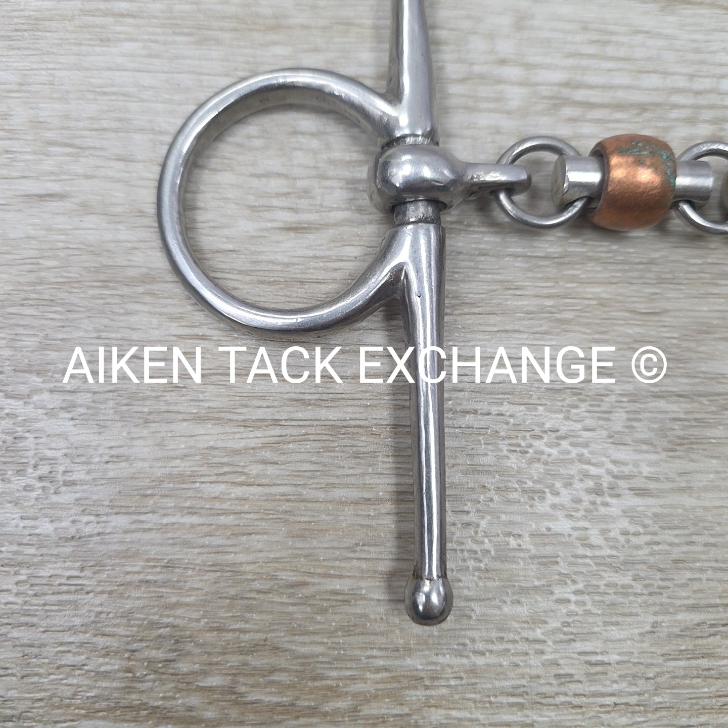 Multi Ring Copper Roller Full Cheek Bit 5.25"