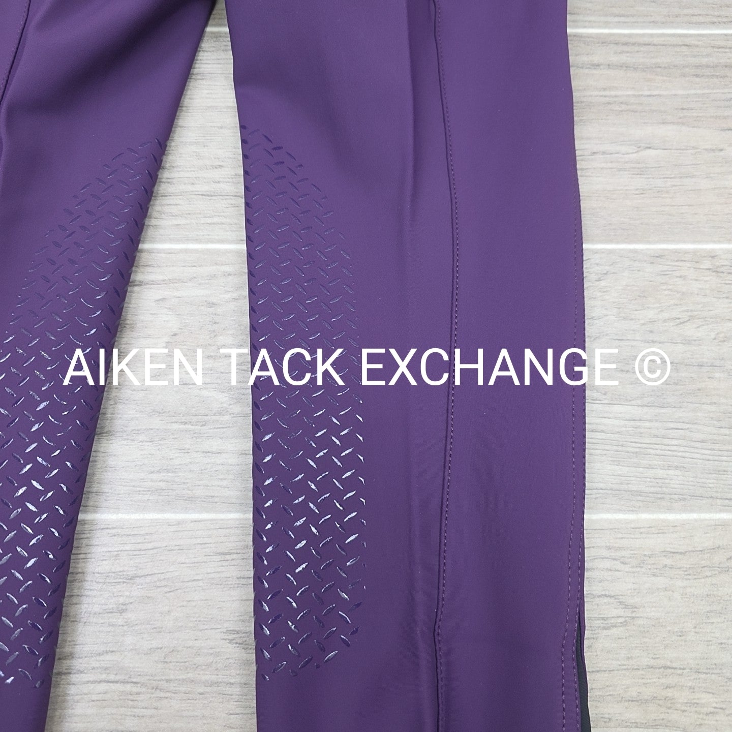 KL Select Gabrielle Knee Patch Breeches, Purple, Women's Size 24R