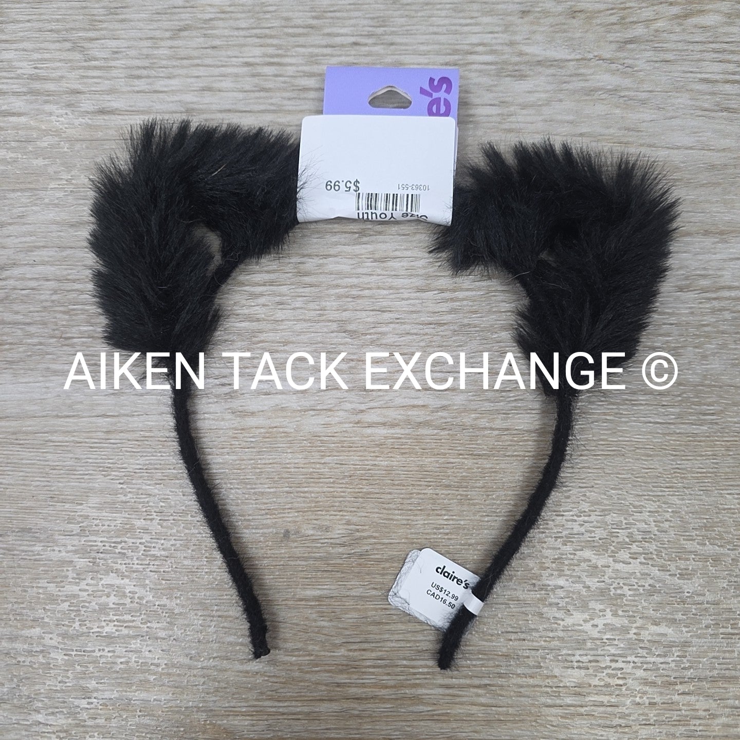 Claire's Fuzzy Cat Ear Headband