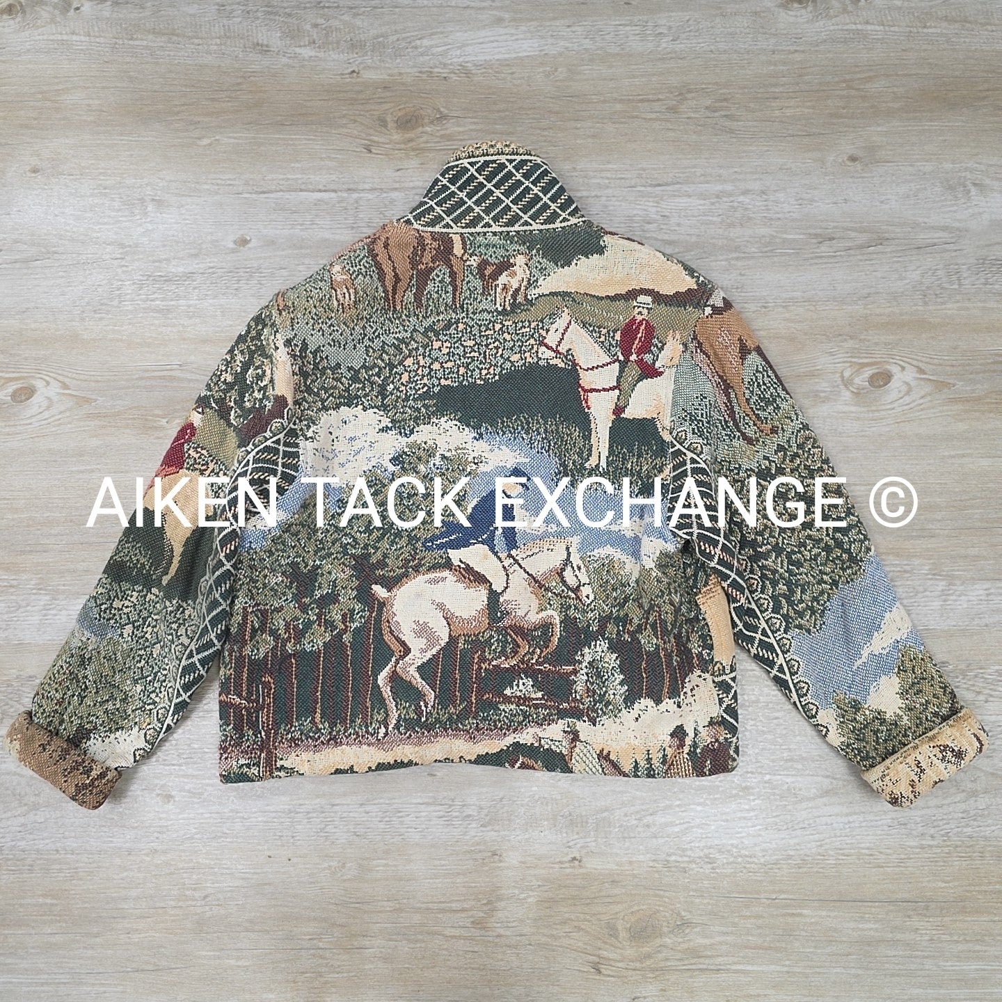 Hunting Scene Jacket, One Size