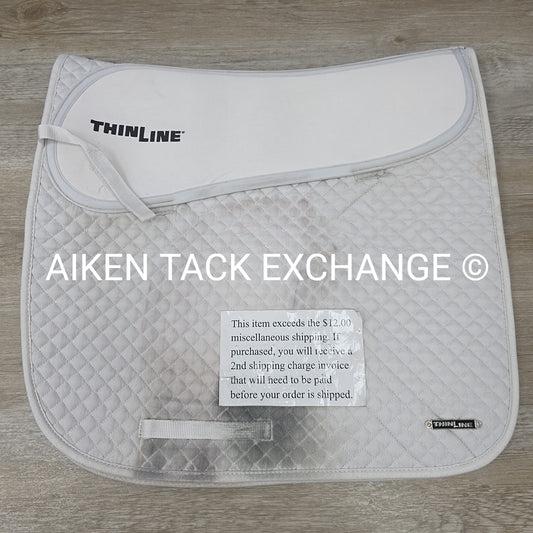 ThinLine Dressage Saddle Pad, White