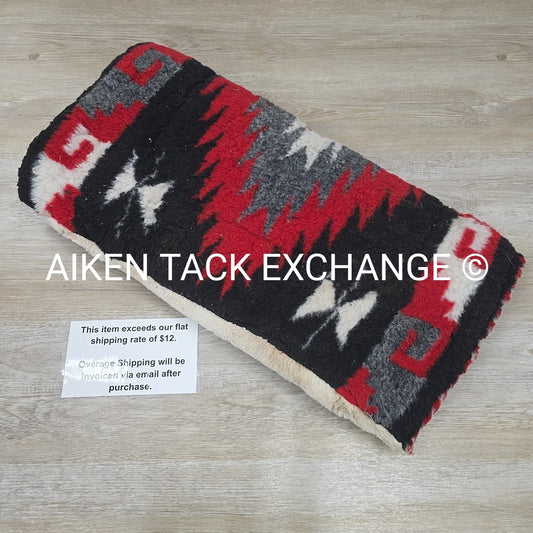 Fleece Western Saddle Pad