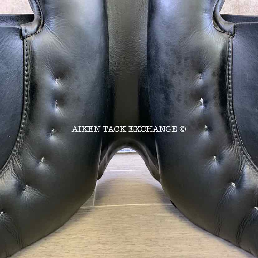 **SOLD** 2006 Passier Corona Dressage Saddle, 18" Seat, Long Flap, Medium Wide Tree, Wool Flocked Panels