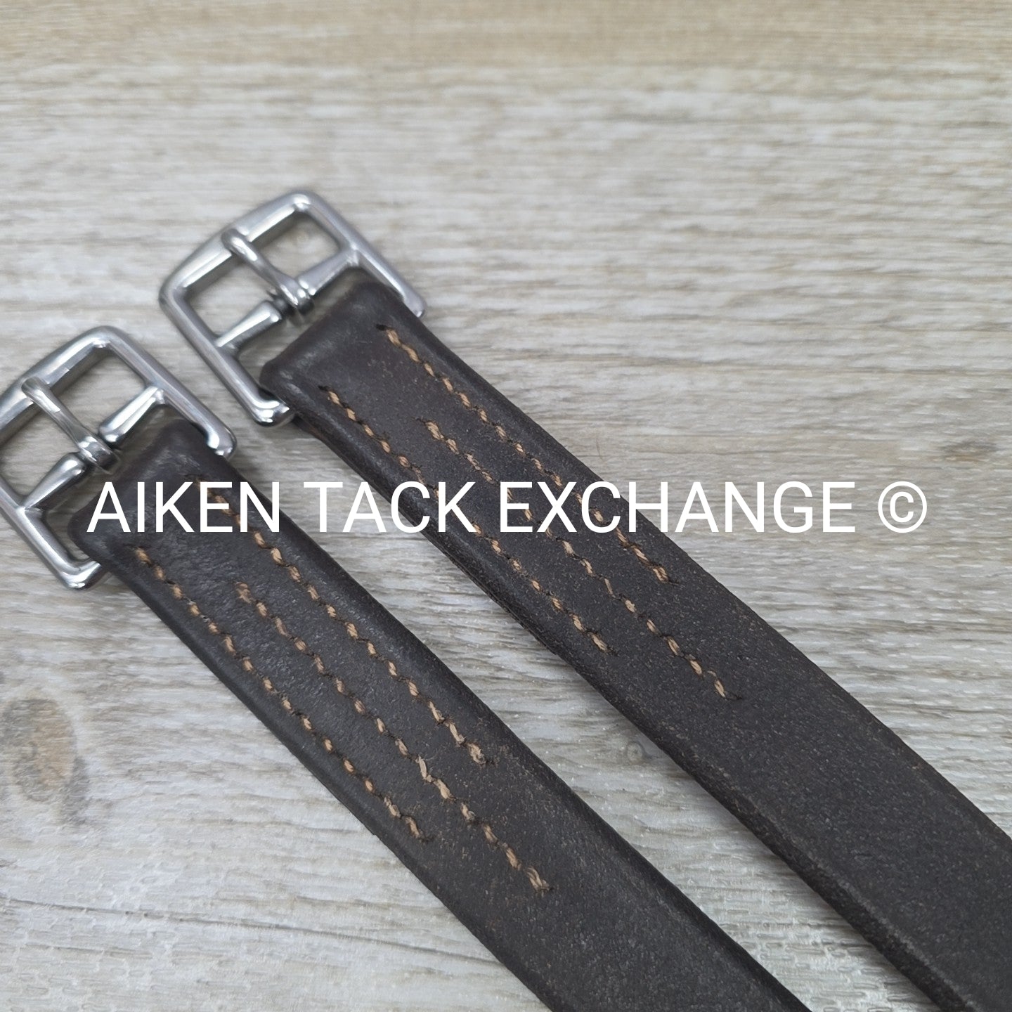 Stubben Stirrup Leathers, Brown, 60"