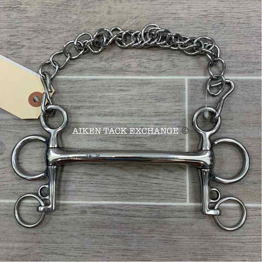 Korsteel Mullen Mouth Pelham Bit 5"