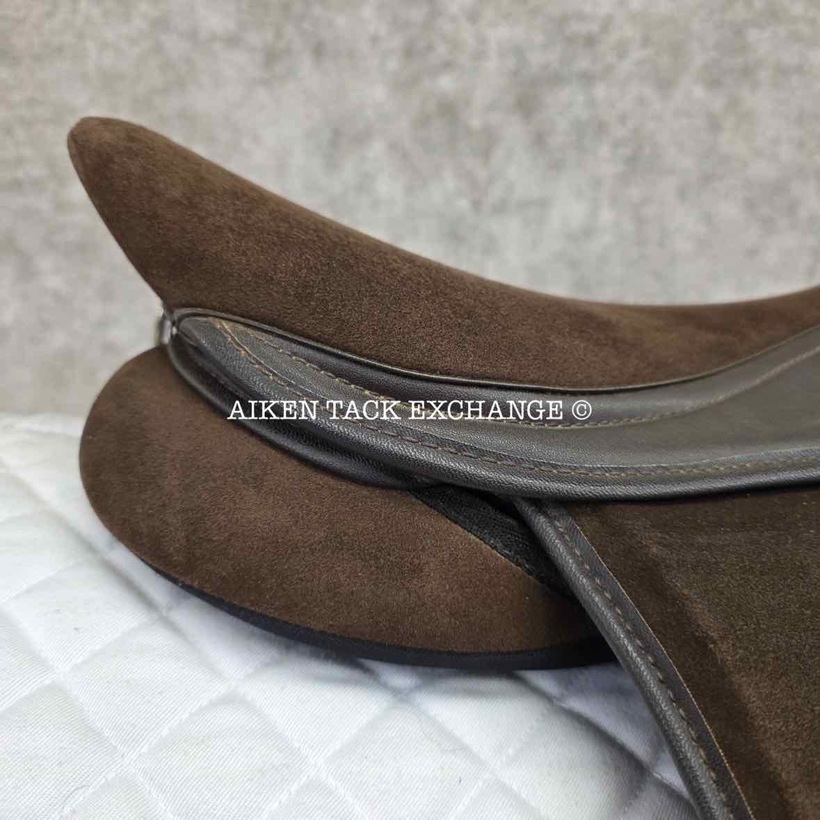 Thorowgood Synthetic All Purpose Saddle, 15.5" Seat, M/MW Tree, Wool Flocked Panels