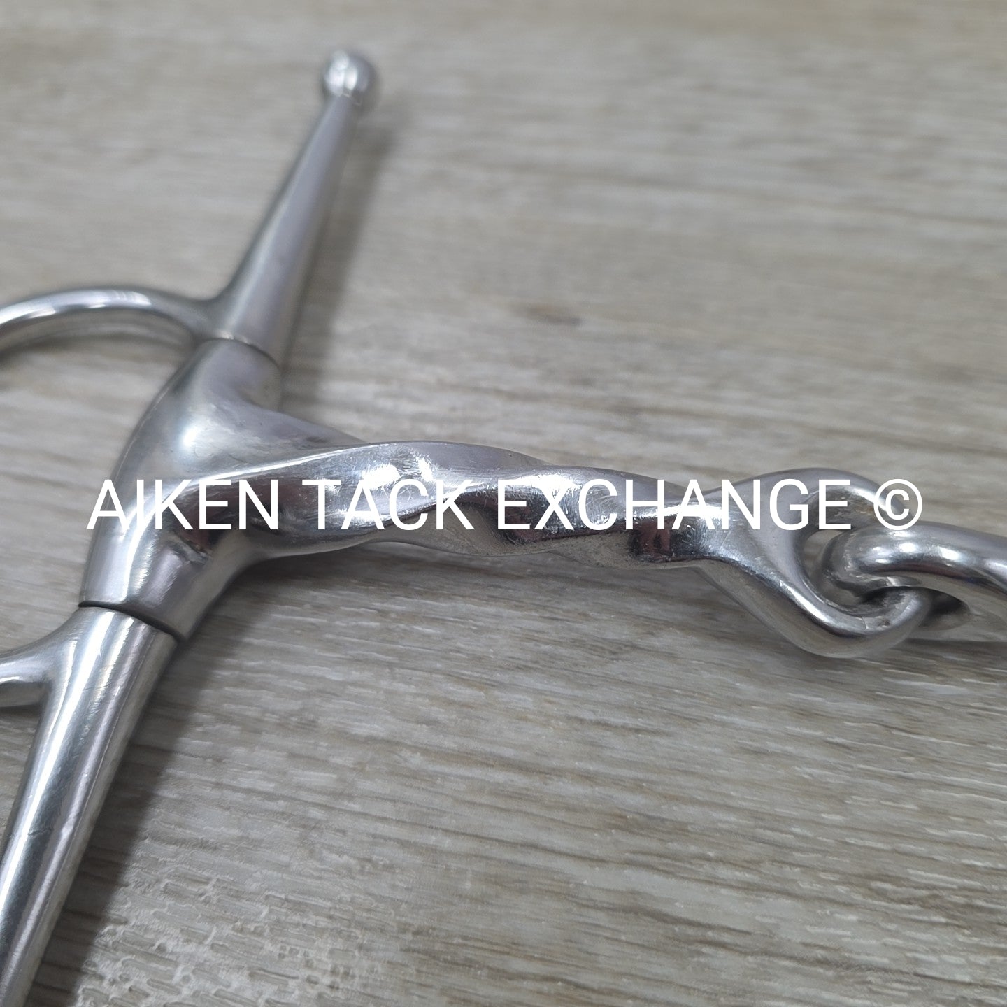Single Joint Slow Twist Full Cheek Bit 6"