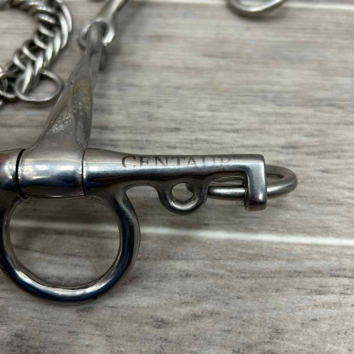 Centaur Single Joint Slow Twist Pelham Bit 5.5"
