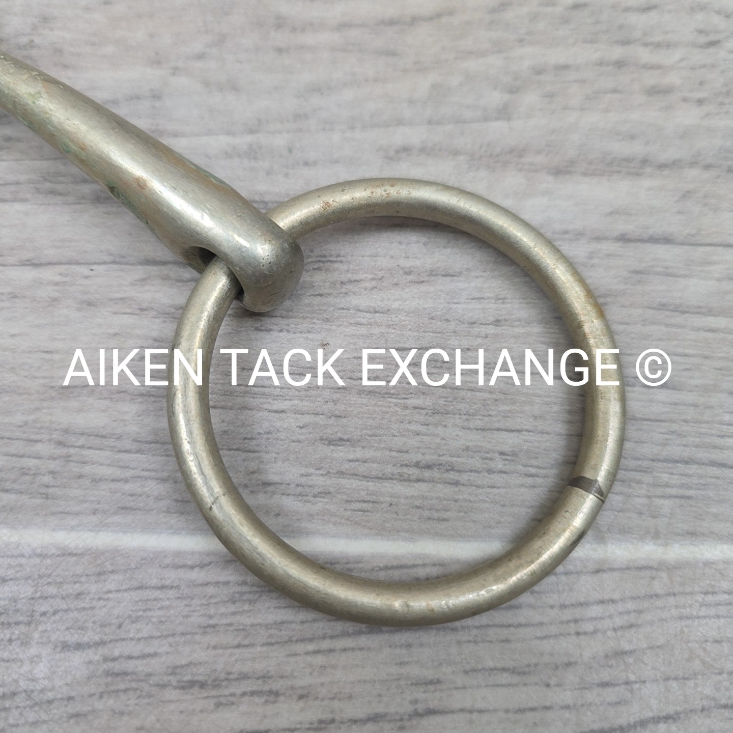 Herm Sprenger Single Joint Loose Ring Bradoon Bit 5.5"