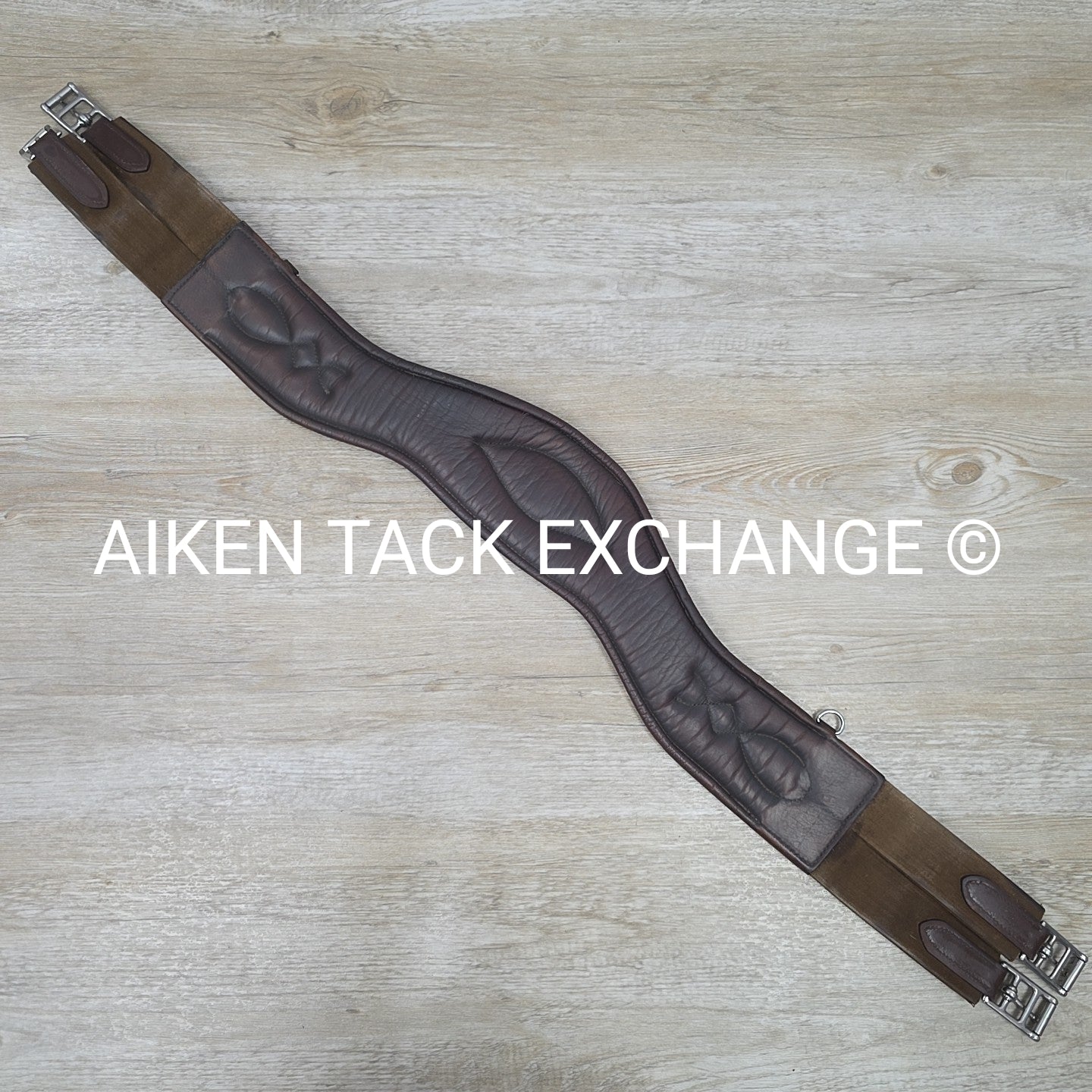 Total Saddle Fit Anatomic Shoulder Relief Girth, Brown, 44"