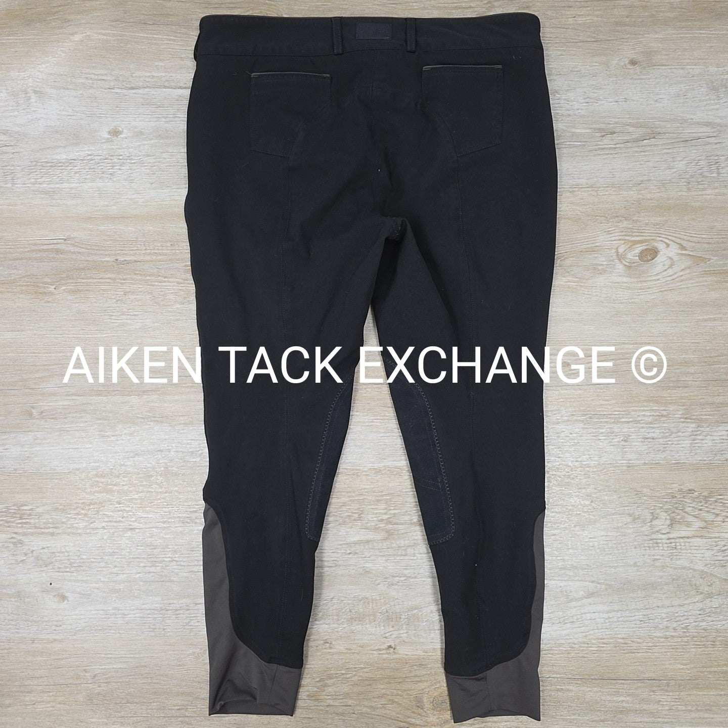 Dover Saddlery Front Zip Knee Patch Breeches, Size 36 R